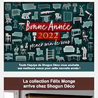 Bonne année 2022 - Collection Félix Monge