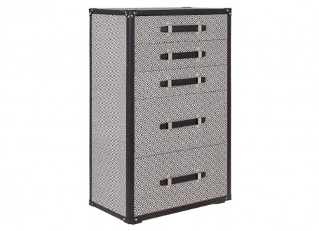 Chest of drawers Cap Horn 5 drawers - Woven fabric