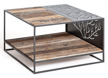 Square coffee table Coral