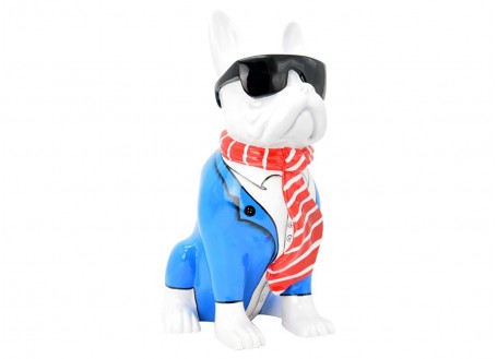 Statuette en résine - bouledogue français