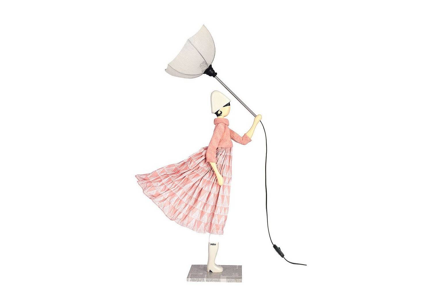 Lampe Pavlova - fille au parapluie