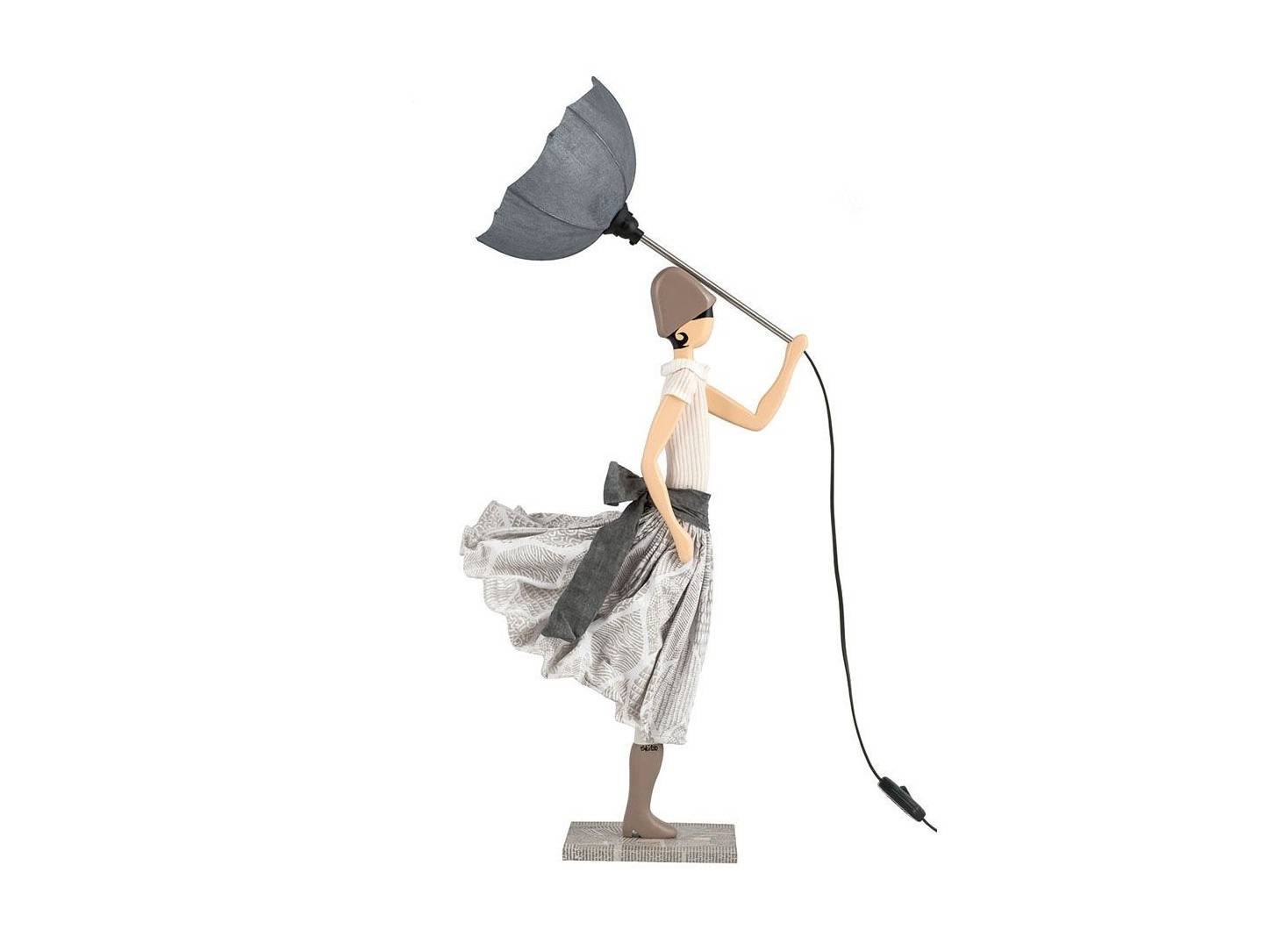Lampe Vrisihida - fille au parapluie