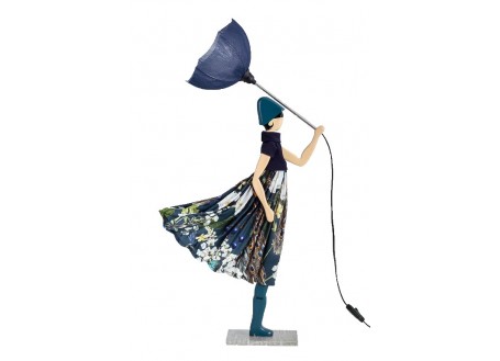 Lampe Pepper Ann - fille au parapluie