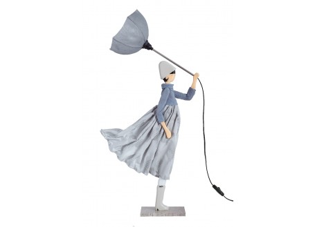 Umbrella lady lamp - Perla