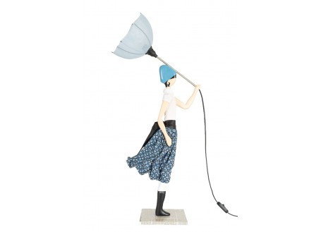 Umbrella lady lamp - Cecilia