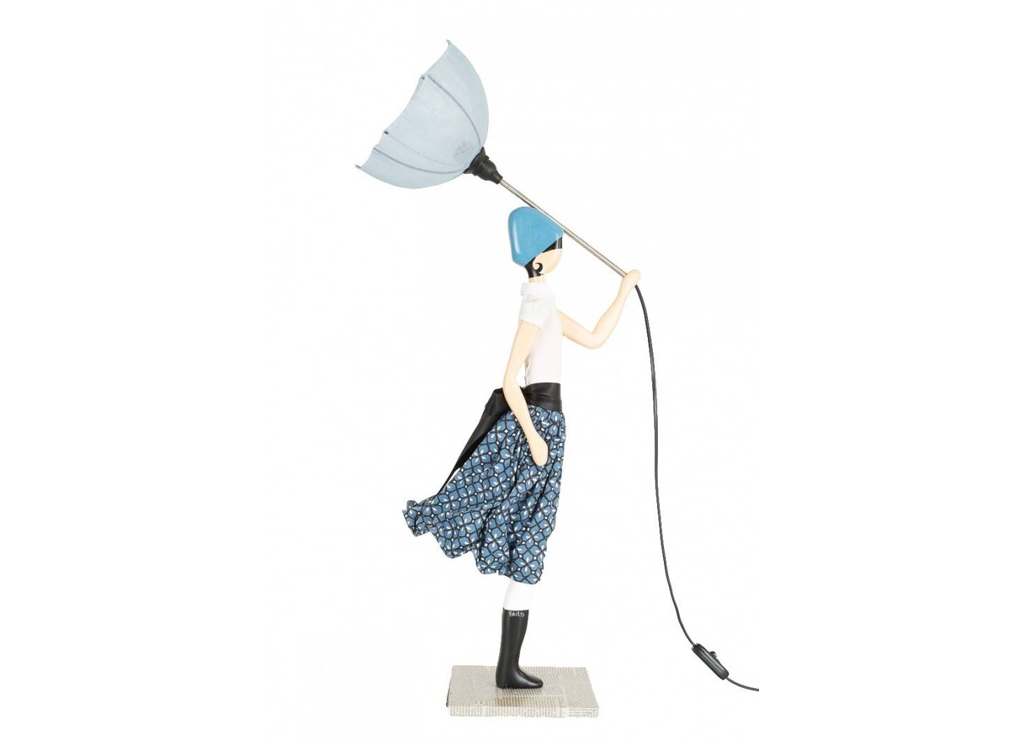 Lampe Cecilia - fille au parapluie