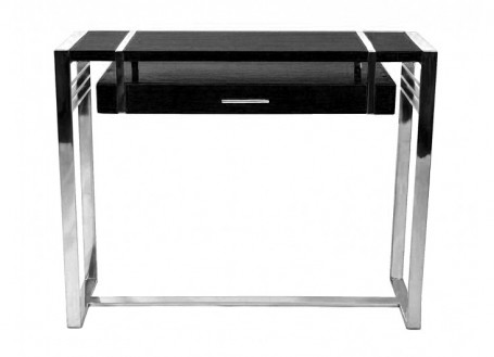 Madison console table in black wood