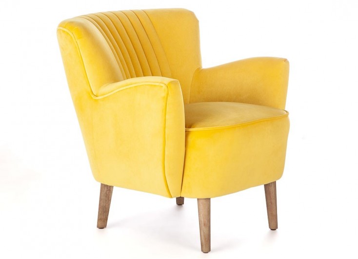 Fauteuil Twenties - jaune