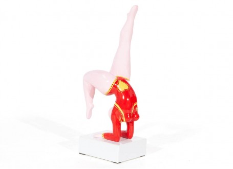 Statuette en résine - femme gymnaste