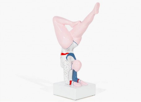 Statuette en résine - femme gymnaste