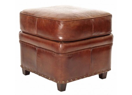 Hugo studded footstool