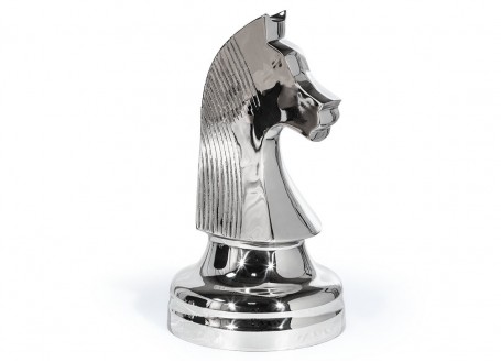 Statue décorative pièce d'échecs - Le cavalier