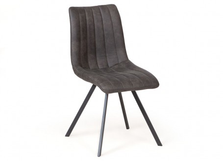 Set of 2 Mariott chairs - Grey anthracite