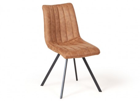 Chaise Mariott - marron caramel