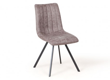 Set of 2 Mariott chairs - Taupe grey