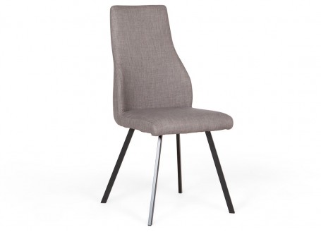 Set of 2 Thelma chairs - Taupe grey
