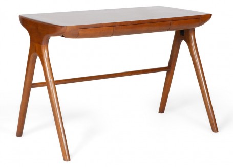 Berfen Desk - brown wood