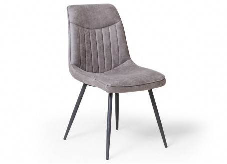 Set of 2 Noémie chairs - Grey