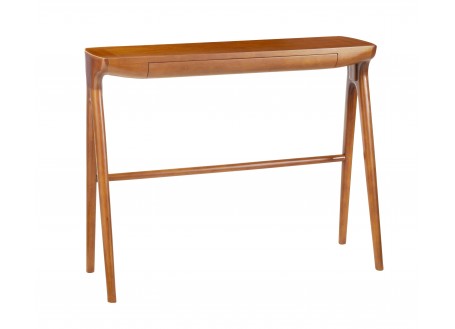 Berfen console table - brown wood