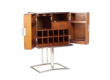 Meuble Bar nautique Riviera bois et aluminium