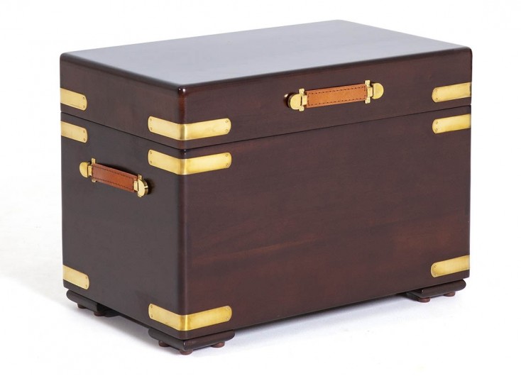 Kinshasa trunk - large size - brown