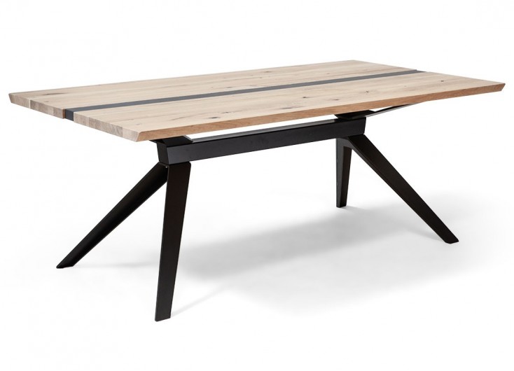 Table repas en chêne massif Europe longueur 220cm