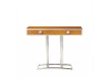 Console Times Square in wood and inox french riviera style