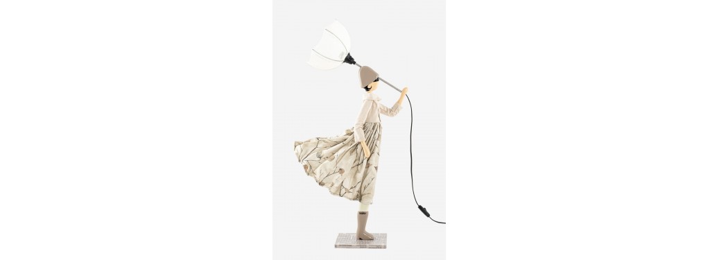 Umbrella lady lamp - Margarita