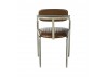 Riviera desk chair - brown leather