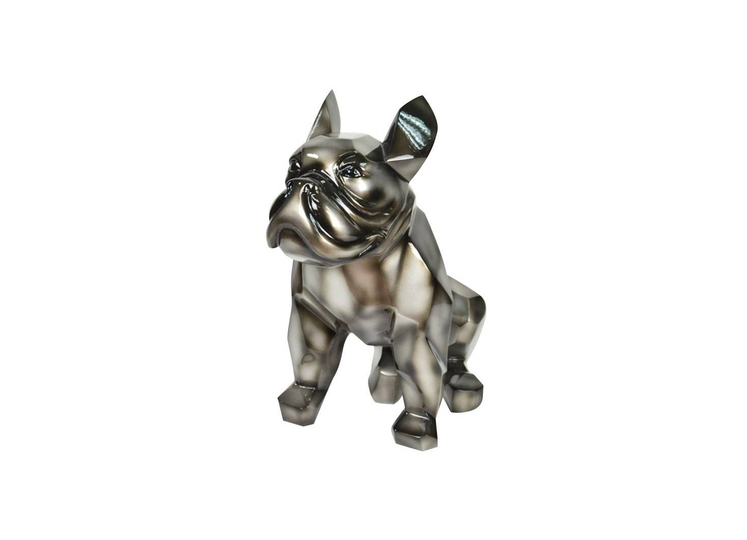 Statue of French bulldog 