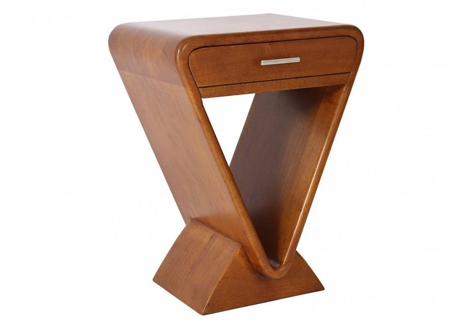 Triangular nightstand