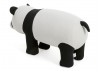 Pouf - banc panda Fil de coton tricoté. 105 cm