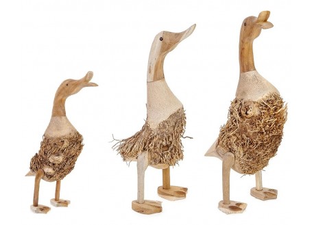 Famille de trois canards. World craftsmanship.