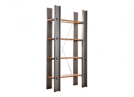 Narrow industrial shelf Profile - 4 levels