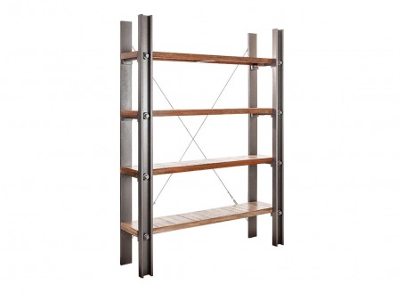 Wide industrial shelf Profile - 4 levels - W150 cm