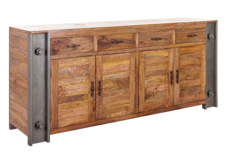 Sideboard industrial Profile - 4 doors and 4 drawers