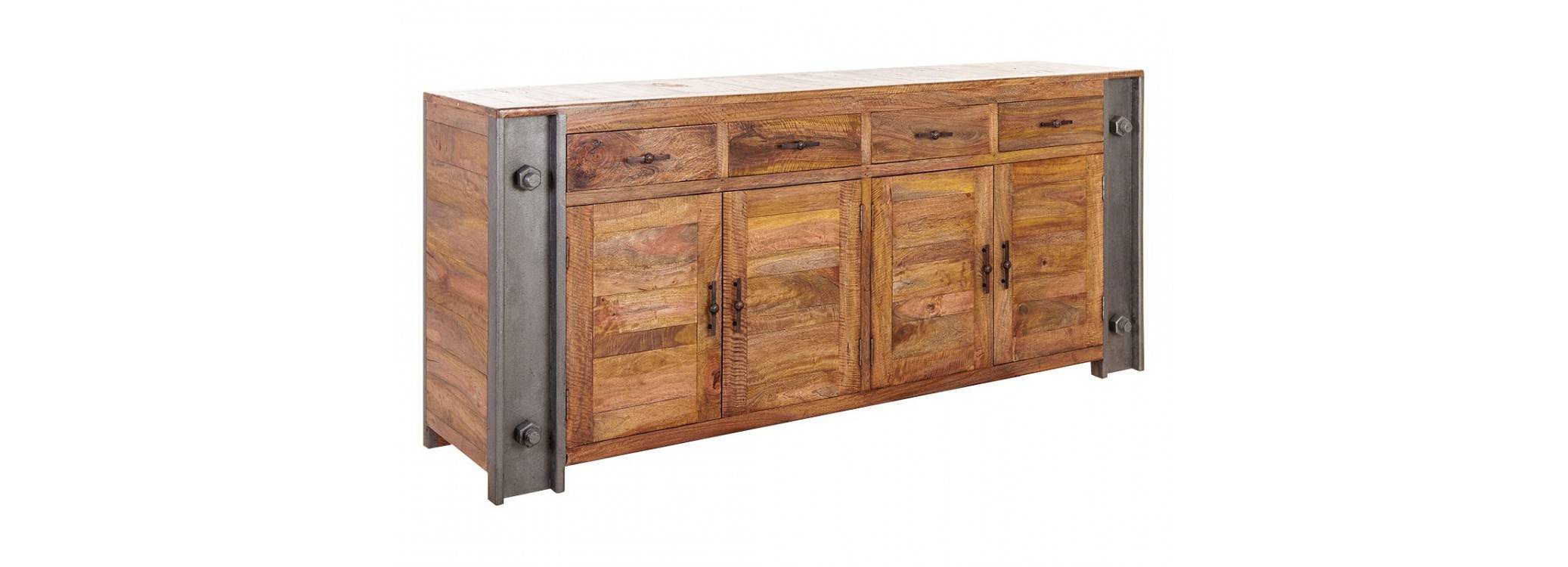 Sideboard industrial Profile - 4 doors and 4 drawers