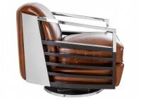 Fauteuil streamline Art deco Madison