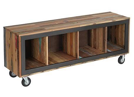 TV stand Cube, 4 niches