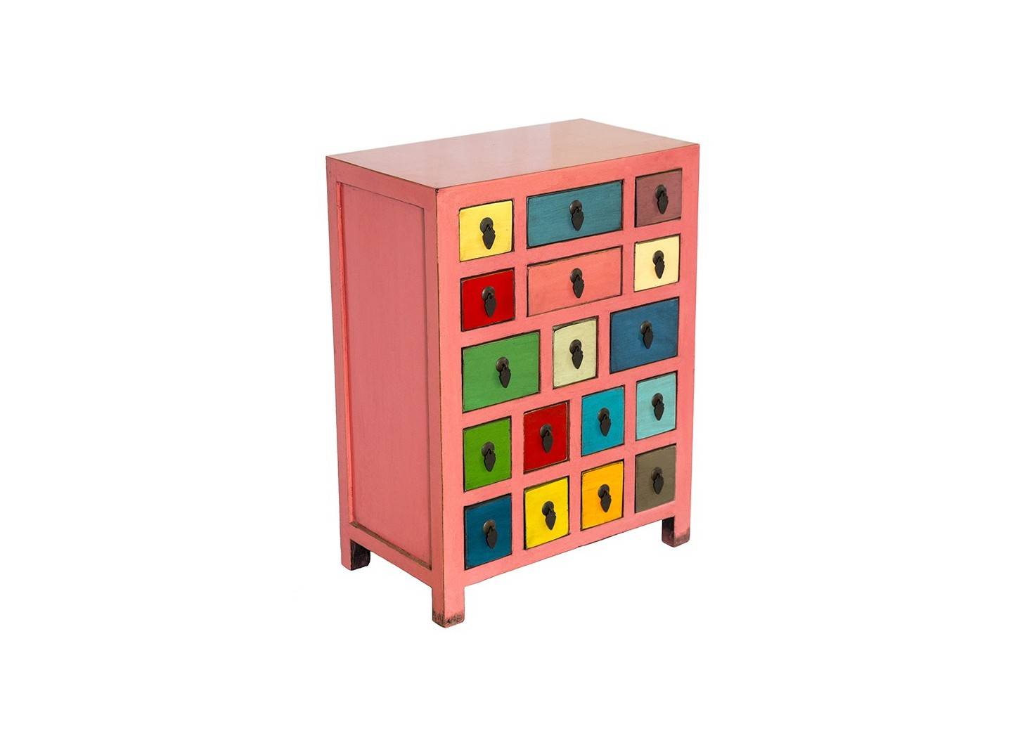 Chinese apothecary cabinet - Multicolore