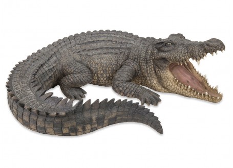 Statue réaliste - Crocodile