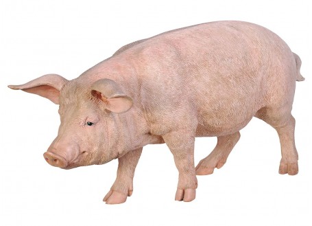 Realistic statue - Pig