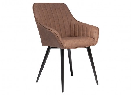 Fauteuil Smith - marron