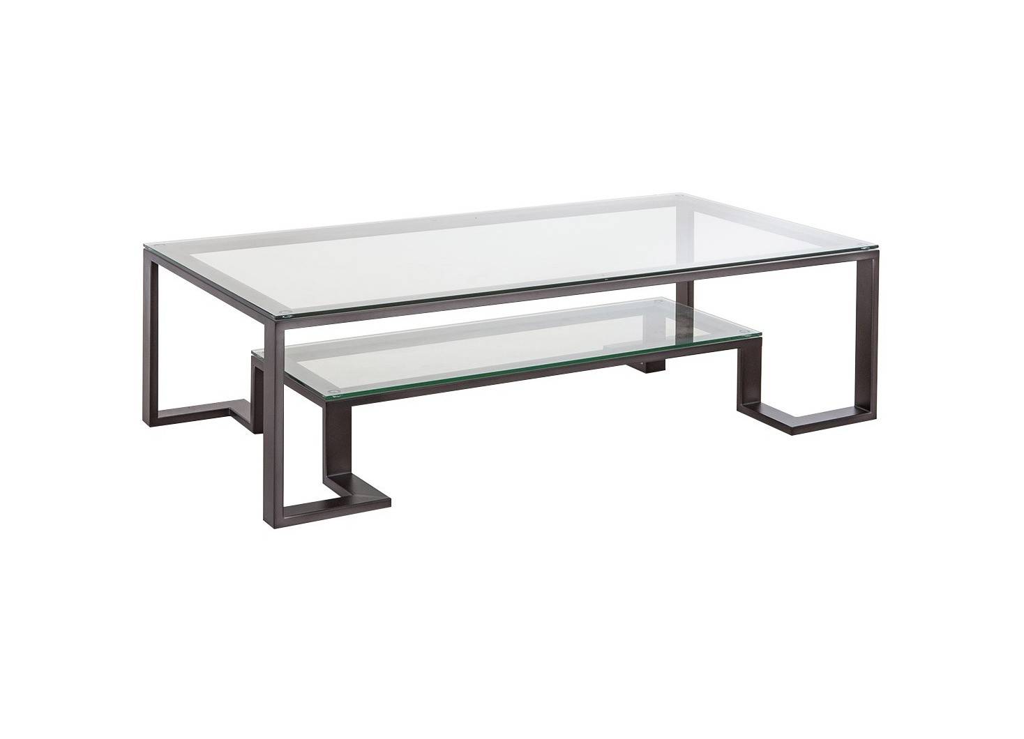 Table basse Roberto rectangulaire en verre