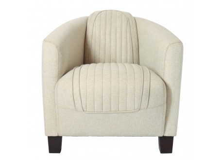 Barquette Sport armchair - Beige fabric