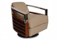 Madison swivel streamline armchair