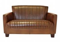 Nogent sofa brown leather