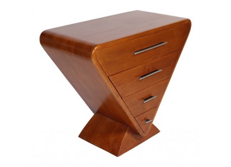 Icône chest of drawers - Walnut finish - 4 drawers