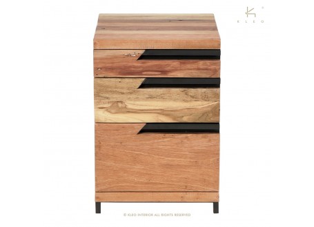 Caisson de bureau Fokus - modèle bois