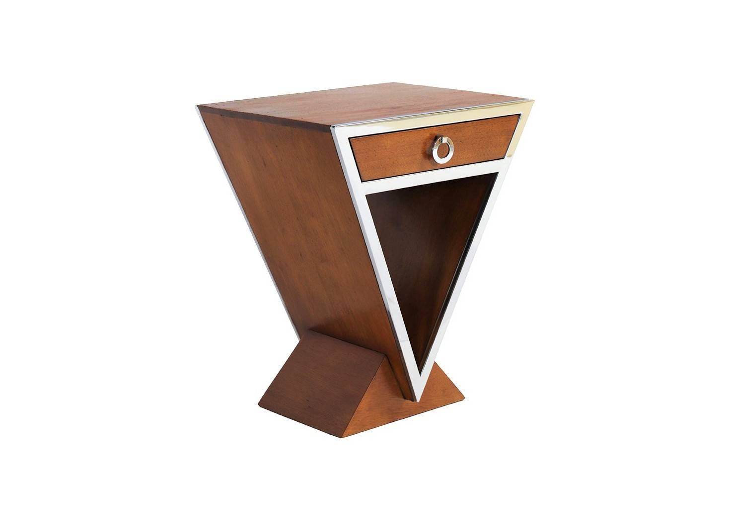 Triangular nightstand